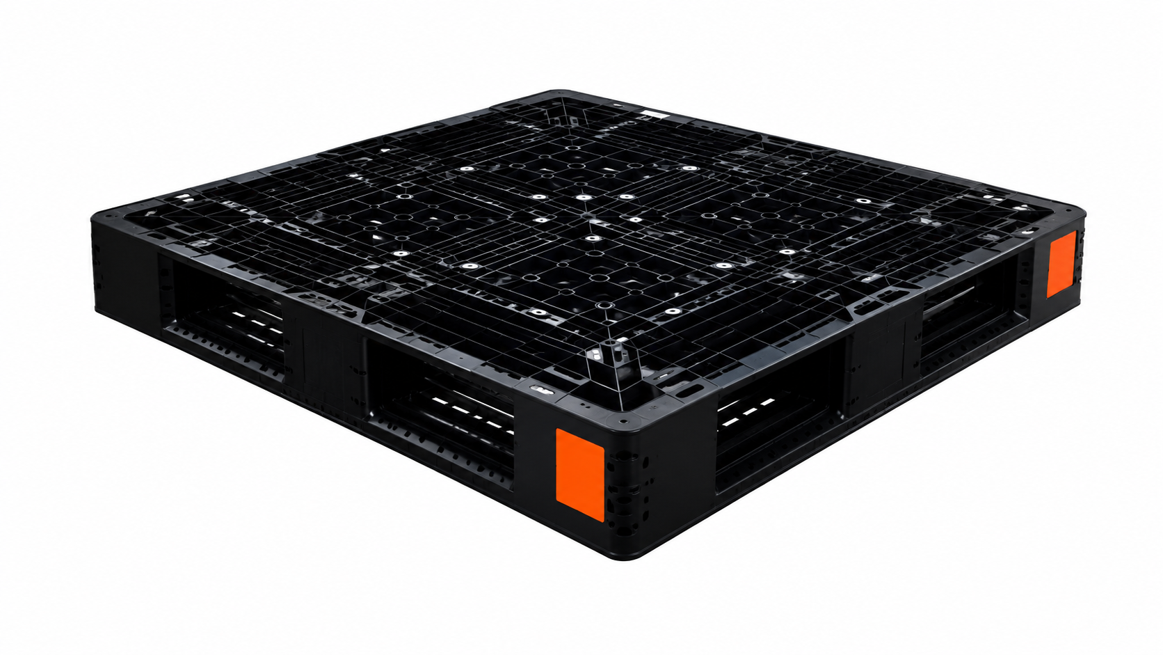 Pallet Plastik Hitam Bekas